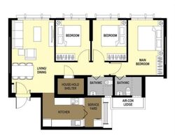 Blk 118A Alkaff Lakeview (Toa Payoh), HDB 4 Rooms #468135601